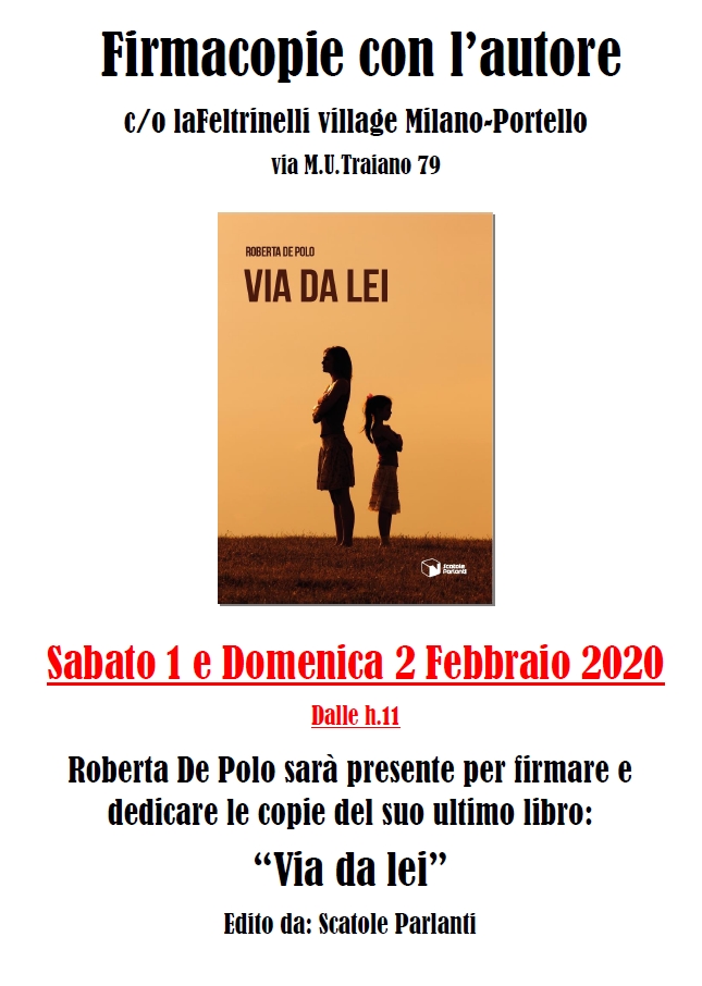 Locandina firmacopie Via da lei